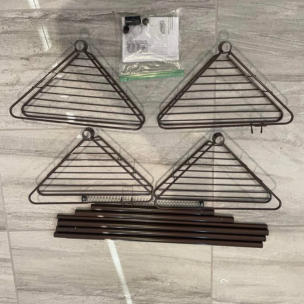 4 Tier Spring Tension Pole Caddy.